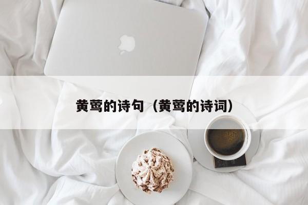 黄莺的诗句（黄莺的诗词）